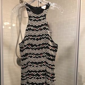 Gorgeous Parker beaded mini dress . Size small